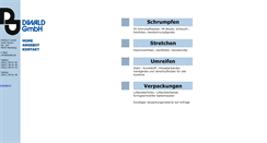 Desktop Screenshot of diwald.de